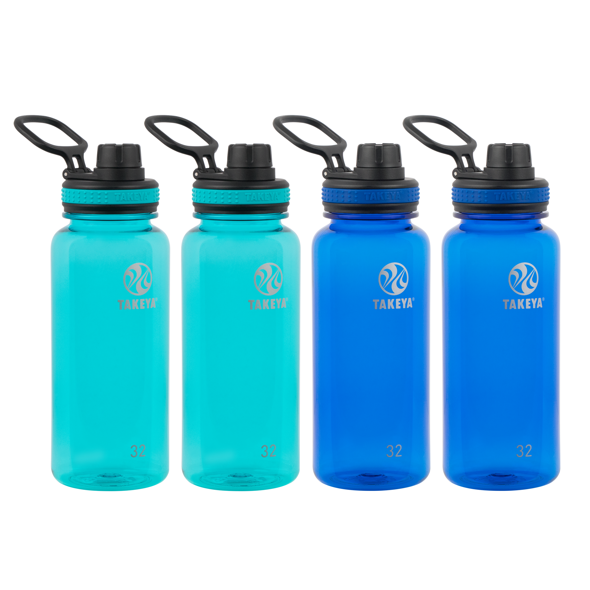 tritan-water-bottle-with-spout-lid-4-pack-o7 50276-Tritan-Spout-32-4pk-Ocean-Royal-angle.png