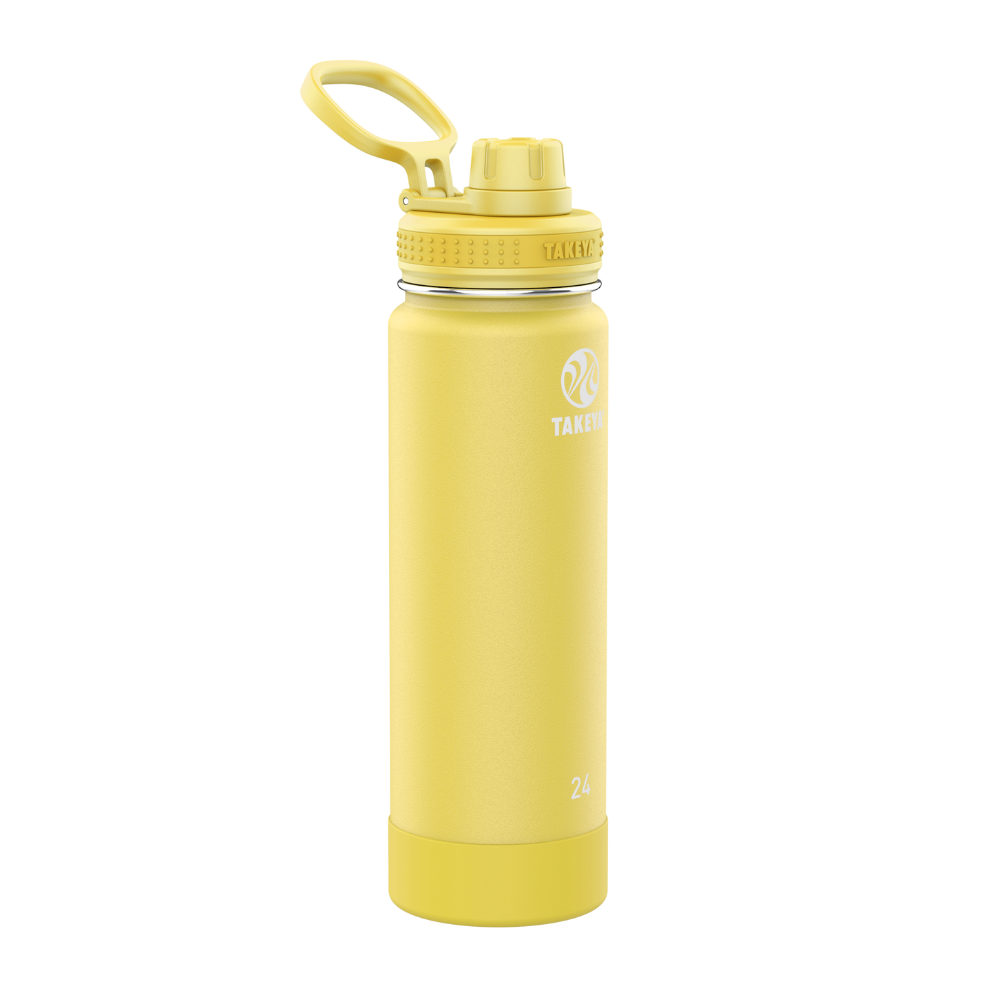 actives-water-bottle-with-spout-lid-f7 51187-Actives-Spout-24-Canary-angle.png