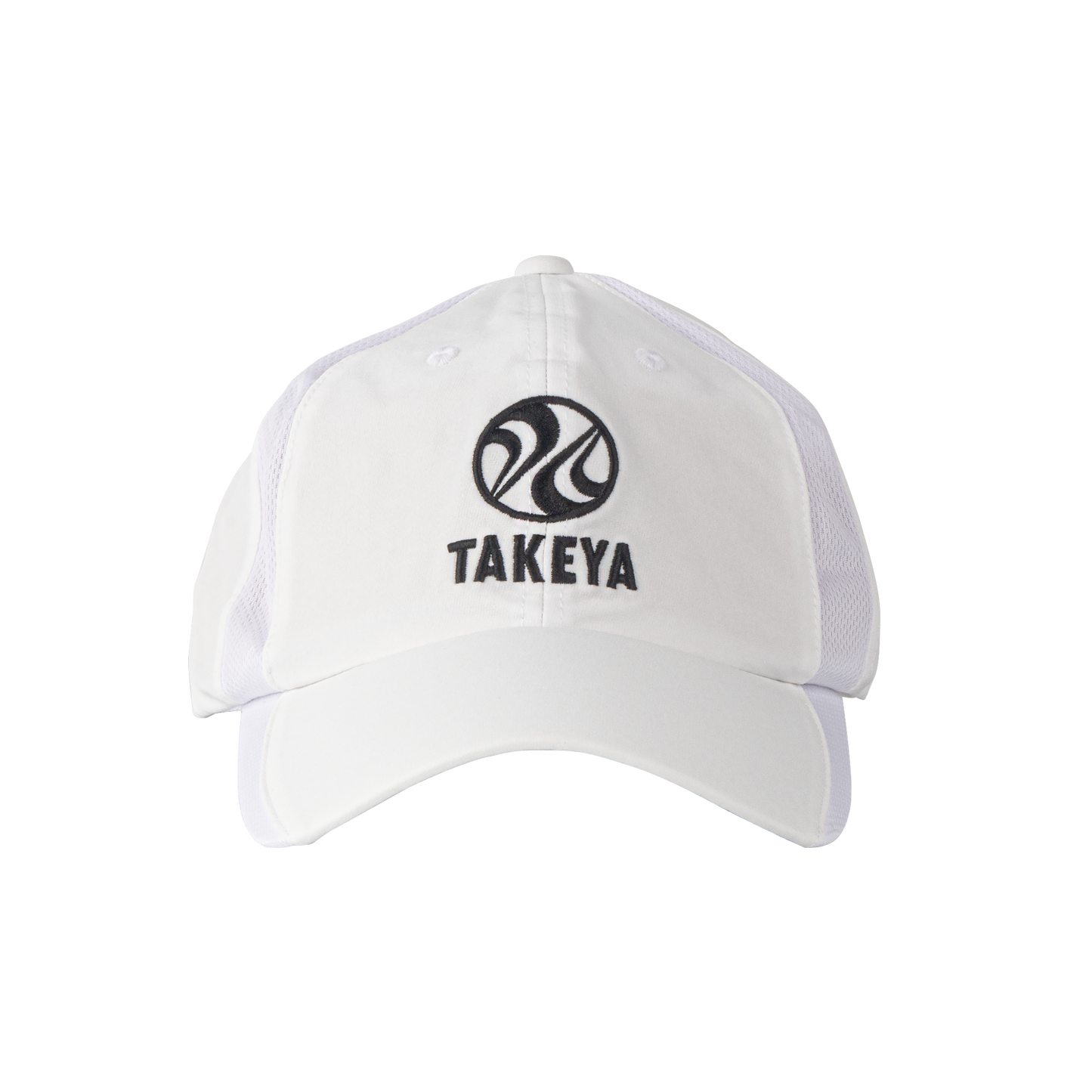 takeya-sport-vented-adjustable-hat-w2 97285-TK-PB-Hat-White-Front.png